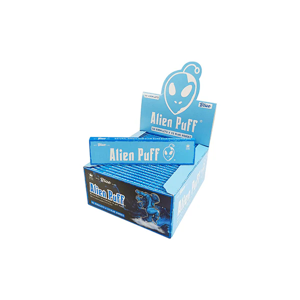 Alien Puff Kingsize Blue Papers
