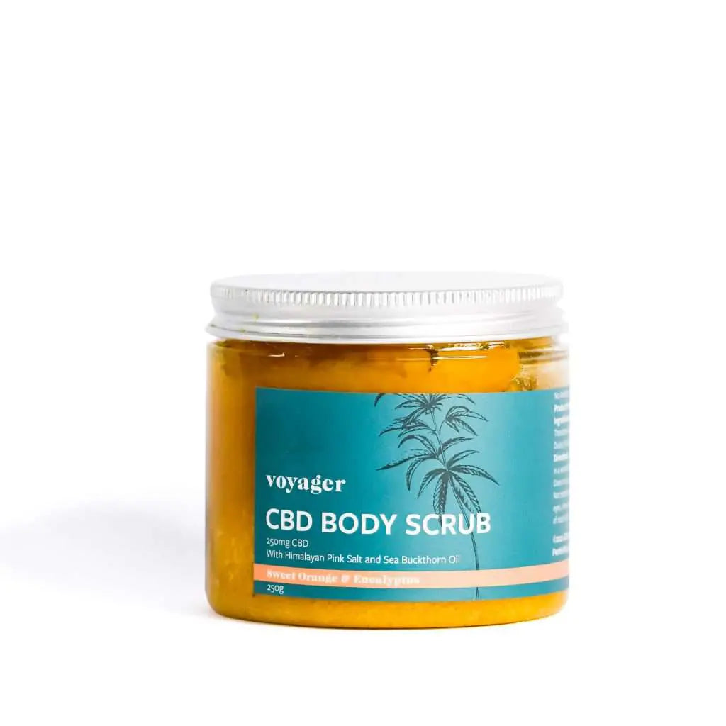 Sweet Orange and Eucalyptus CBD Body Scrub