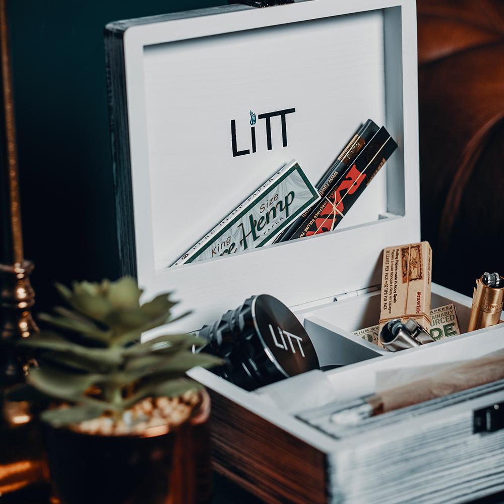 LiTT Rolling Stash Box (Distressed)