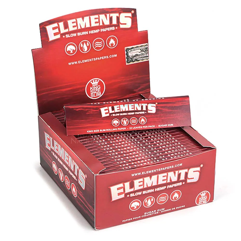 Elements RED Hemp Kingsize