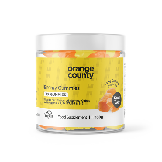 Orange County Energy Gummies (Caffeine) - Mixed Fruit Flavour