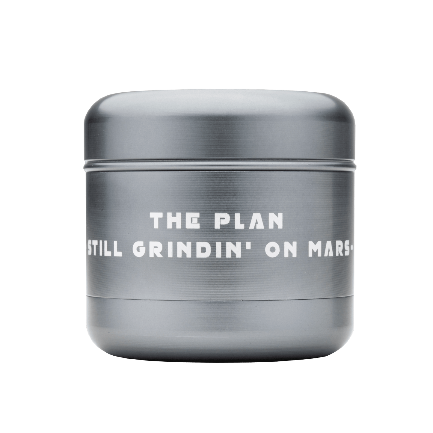 King Palm Mars Herb Grinder 4 Part - Grey