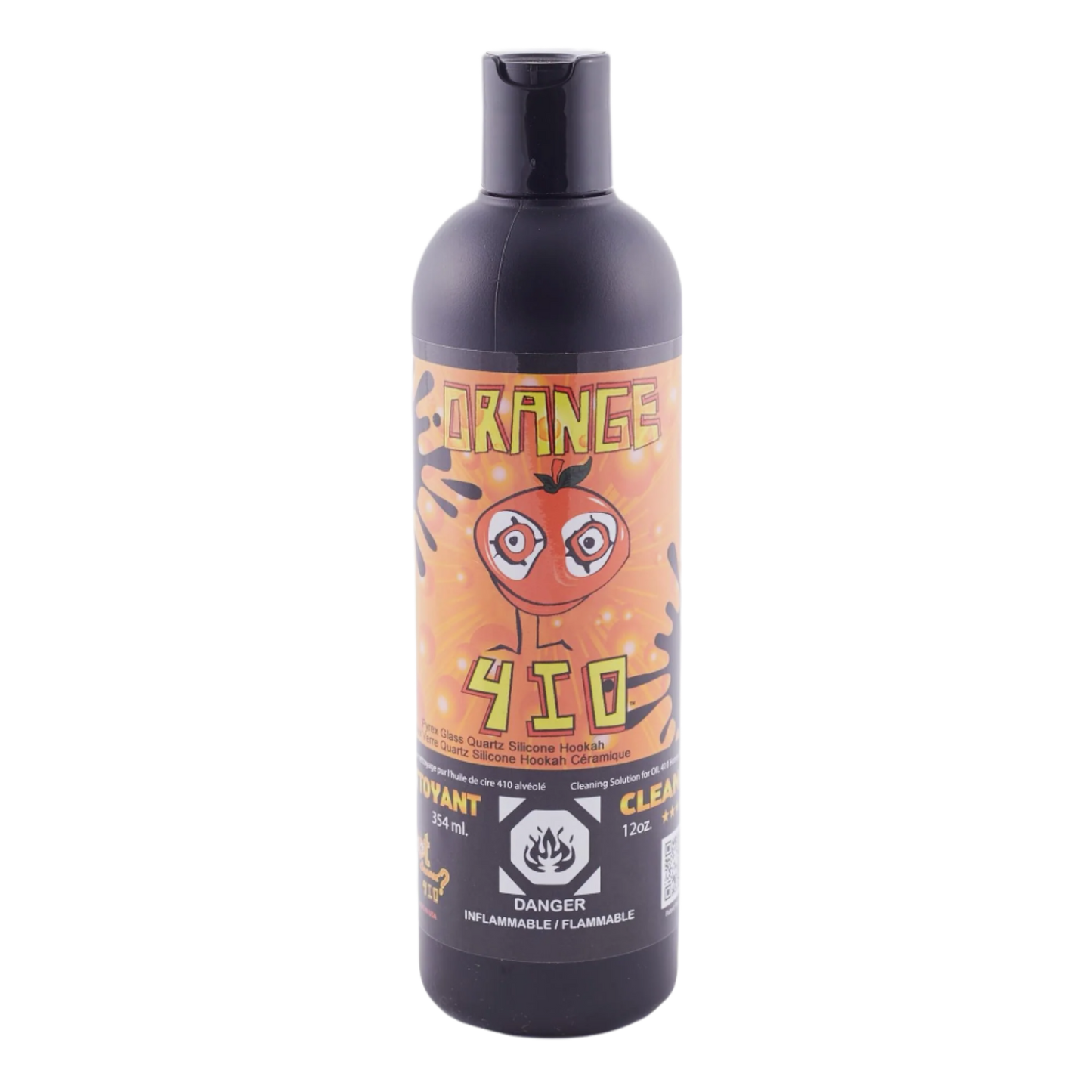 Orange Chronic 410 Glass, Metal & Hookah Cleaner 12oz