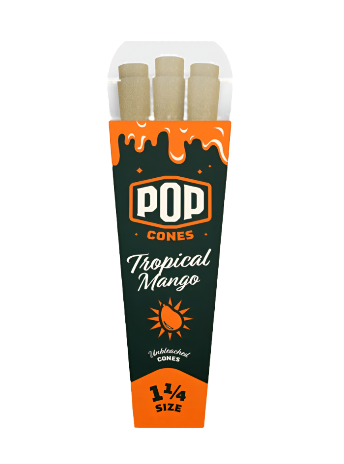 Tropical Mango – Unbleached 1 ¼ - Pop Cones