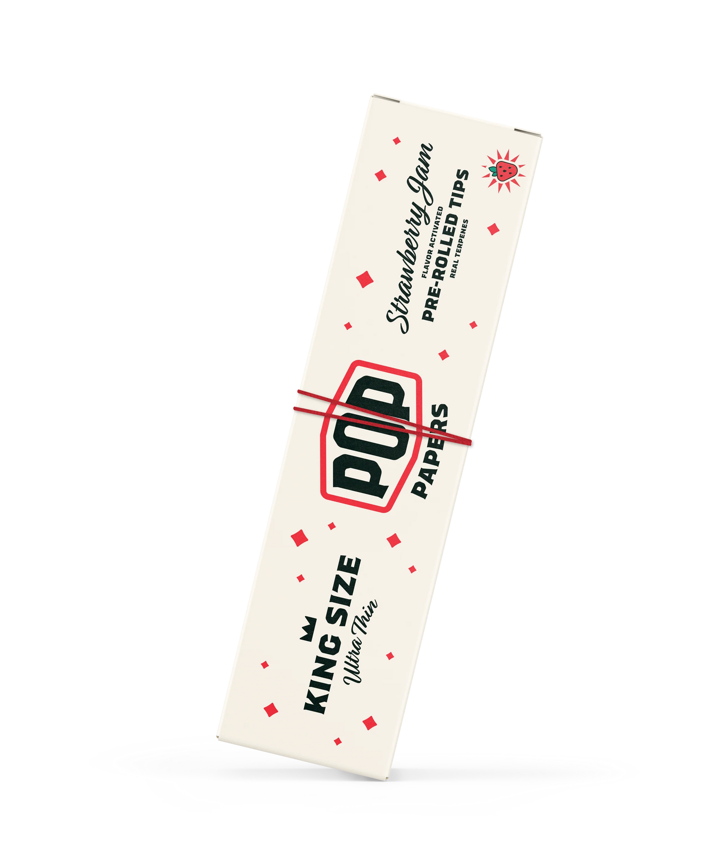 Pop Papers - Strawberry Jam – Ultra Thin Kingsize w/Flavour Tips