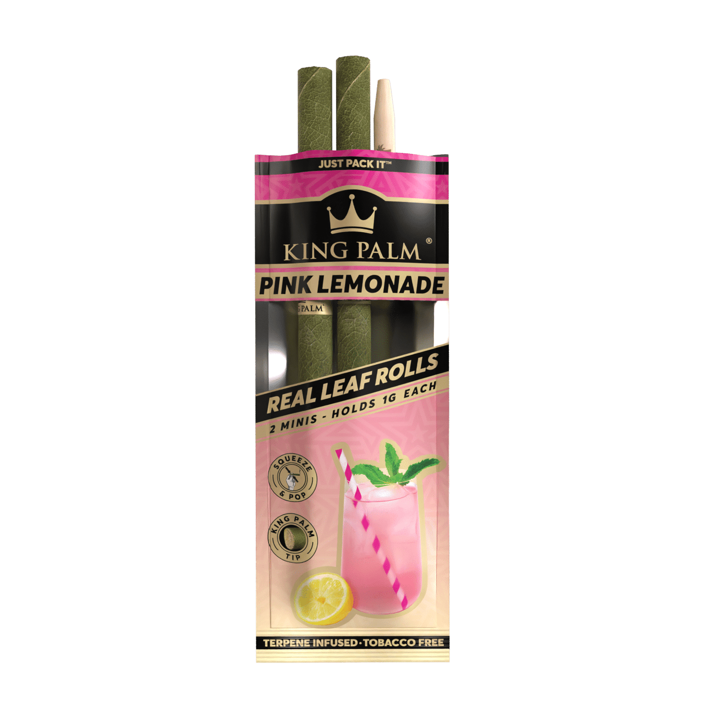 King Palm Dual Mini Rolls (1g) - Pink Lemonade