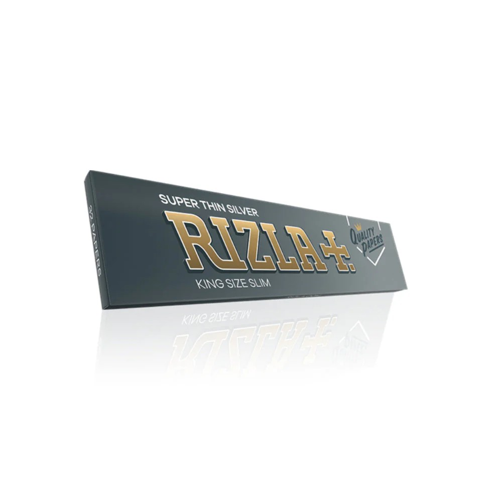 Rizla Silver Super Thin Kingsize Rolling Papers Single Pack