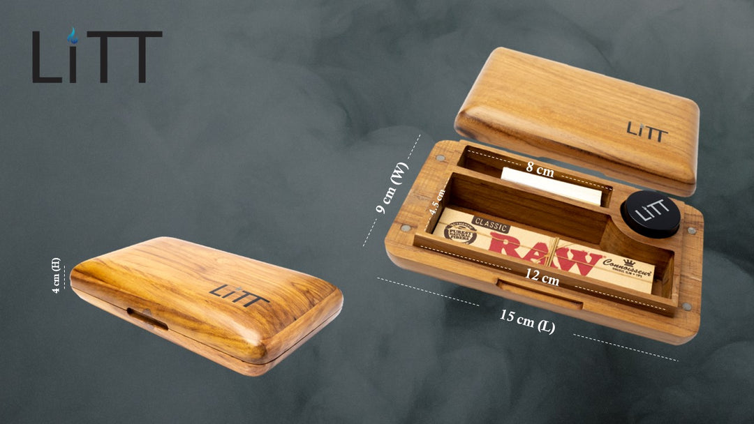 LiTT Teak Pocket Box