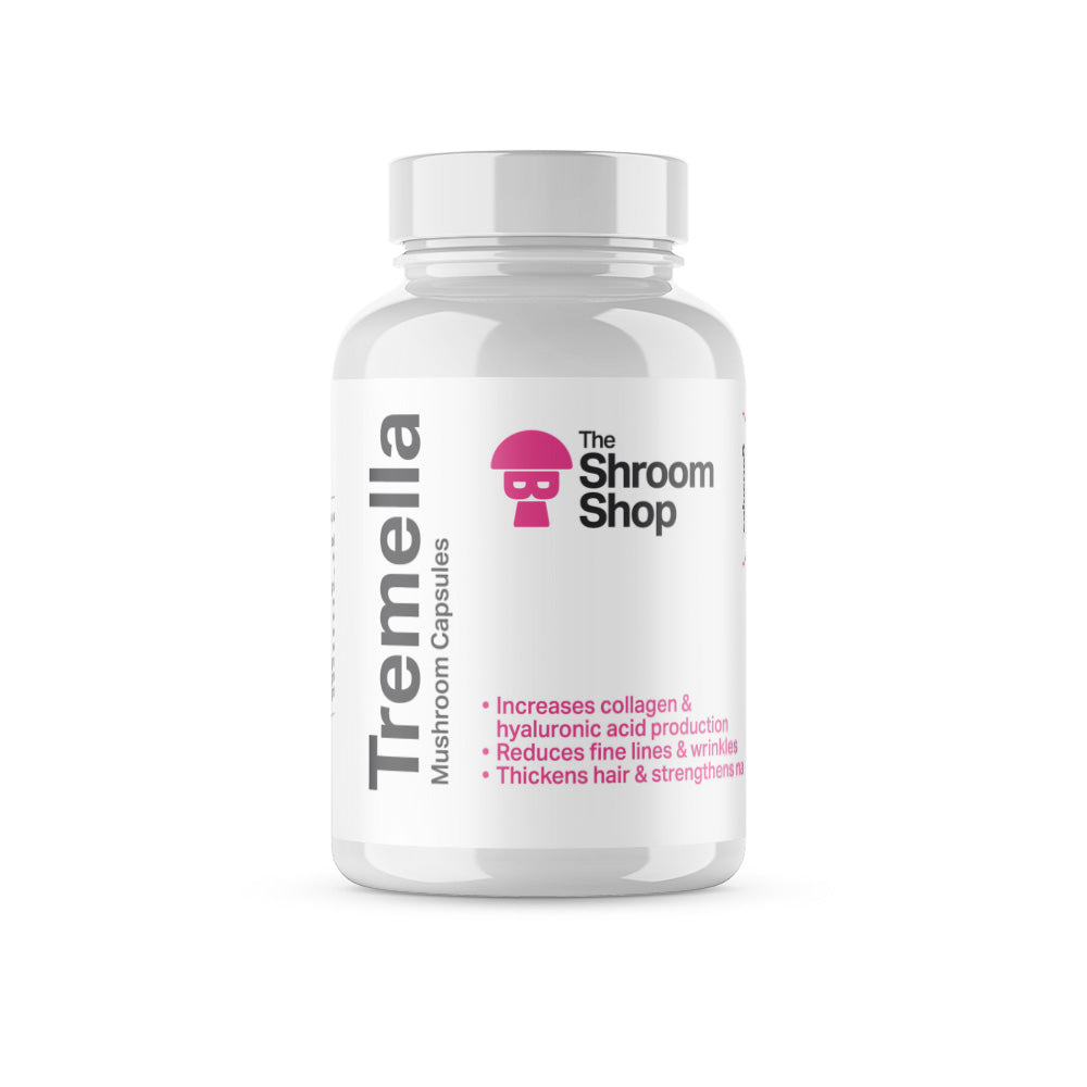 Tremella Mushroom Capsule (90x500mg) - The Shroom Shop