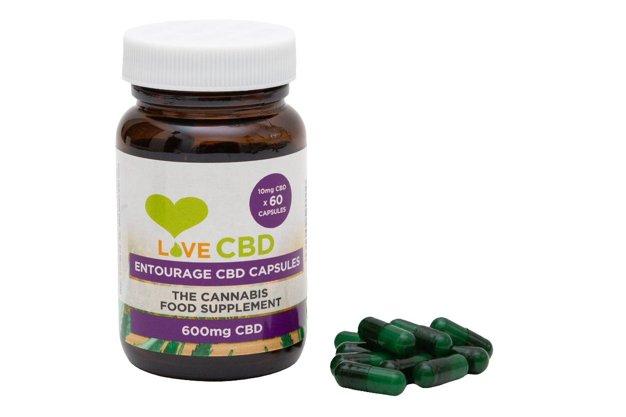 Love CBD Entourage capsules 60x10mg