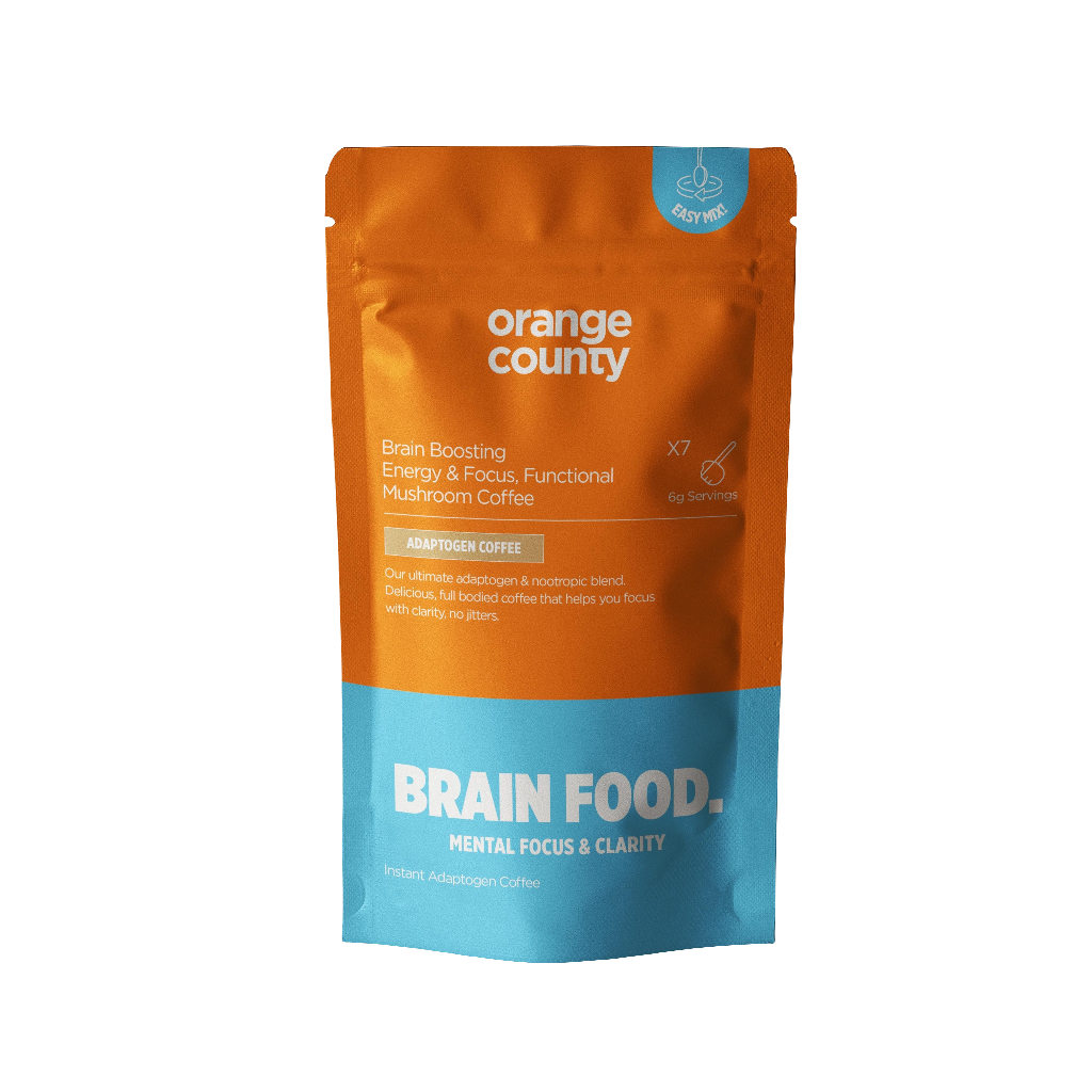 Orange County (Sample Size) Focus & Energy BRAIN FOOD | Mushroom Coffee Supplement
