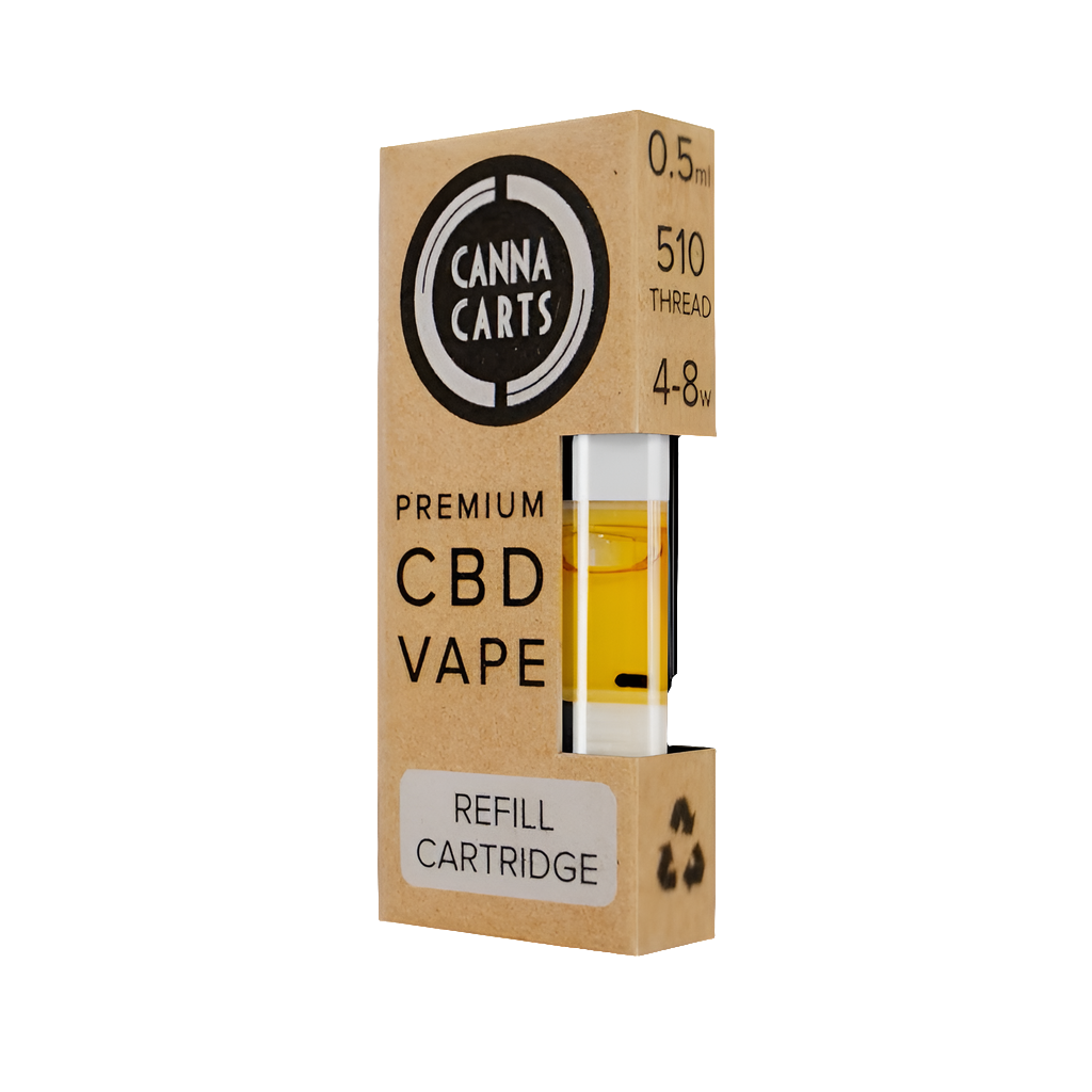 CANNACARTS Full-Spectrum CBD Refill Carts - 4 Strains