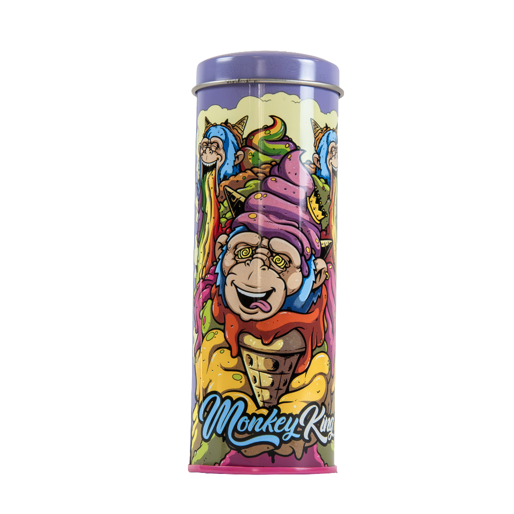 Round Tin Gift Set - Purple