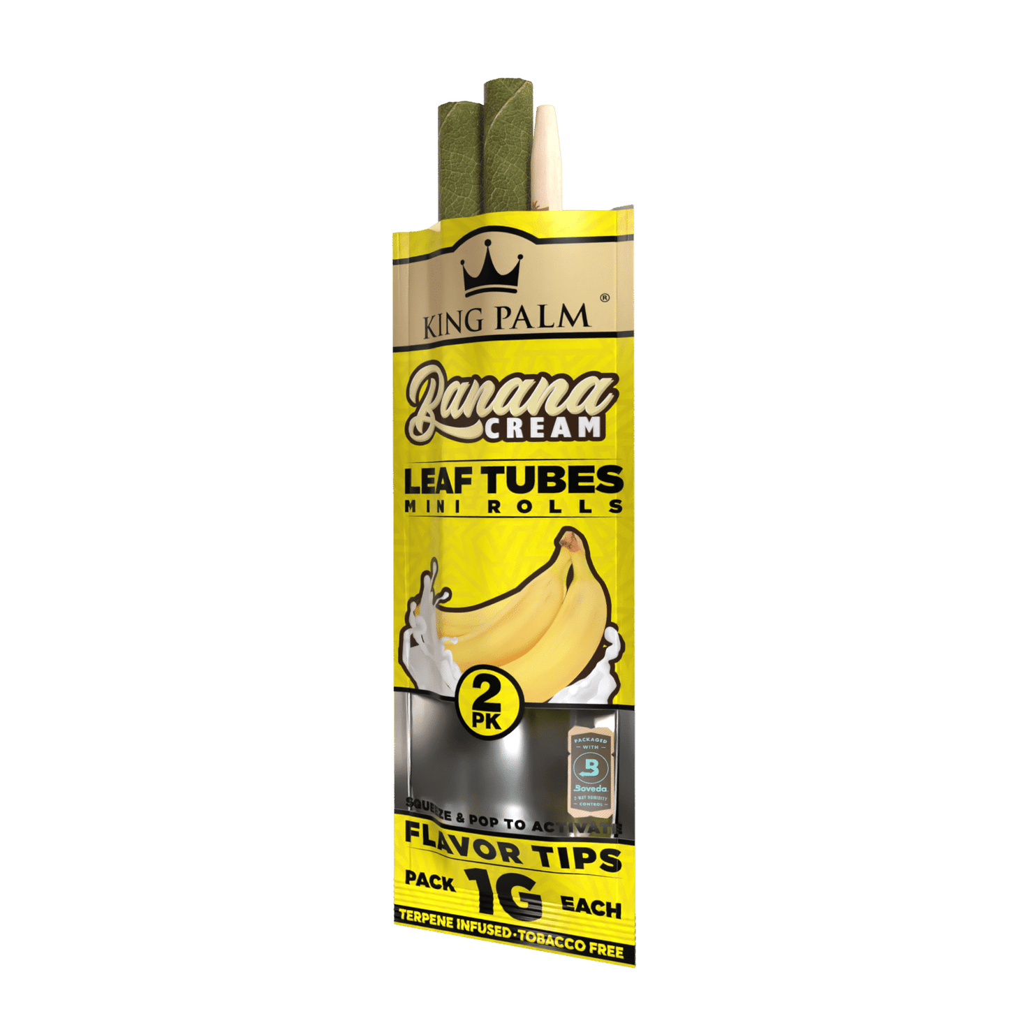 King Palm Dual Mini Rolls (1g) - Banana Cream
