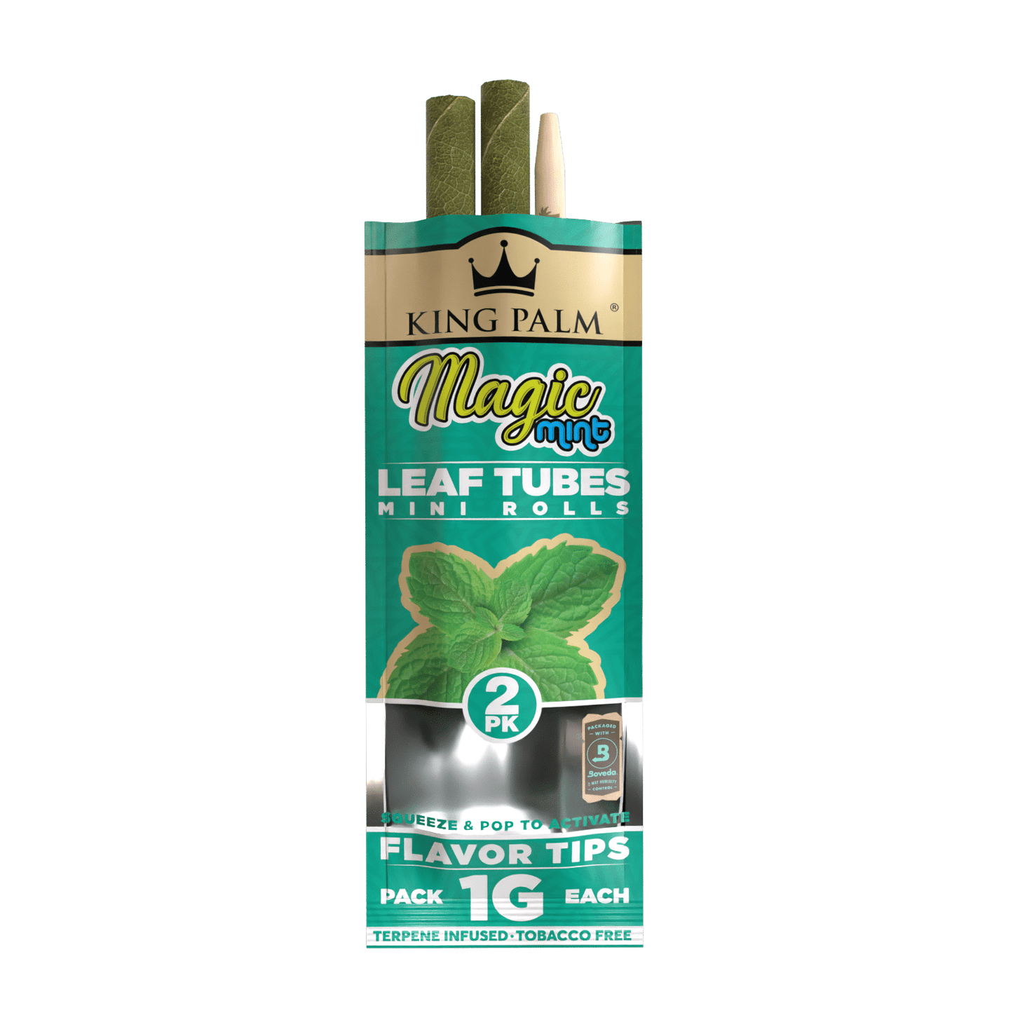 King Palm Dual Mini Rolls (1g) - Magic Mint