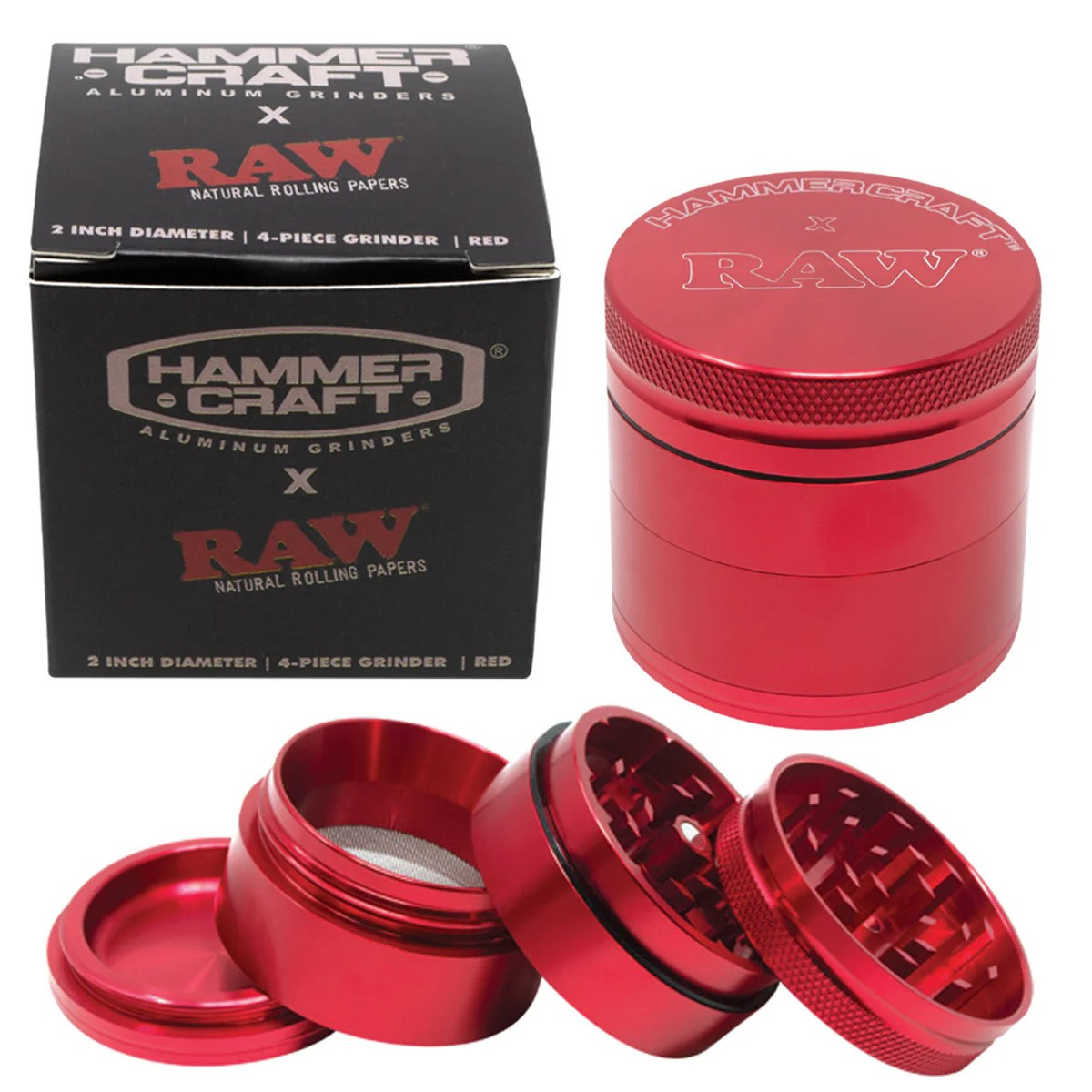 RAW x Hammercraft Grinder - Red