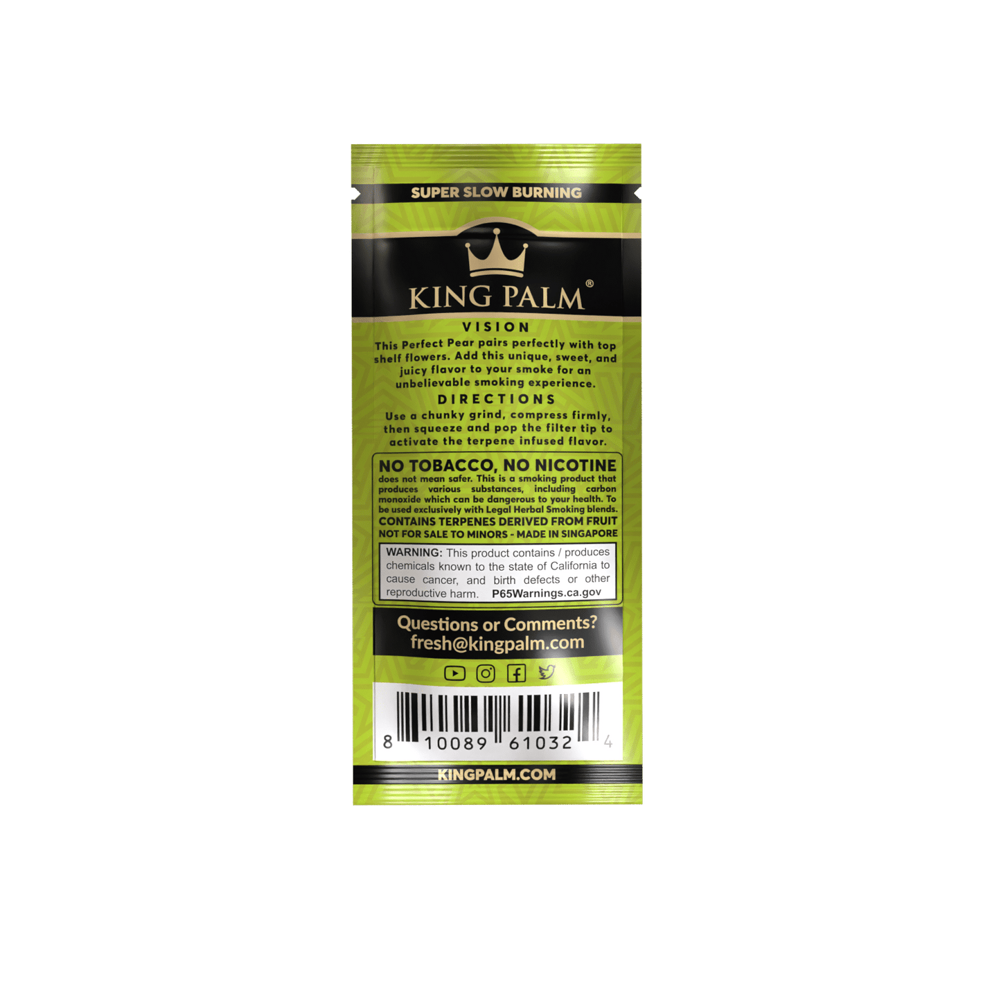 King Palm Rollie Dual - Perfect Pear