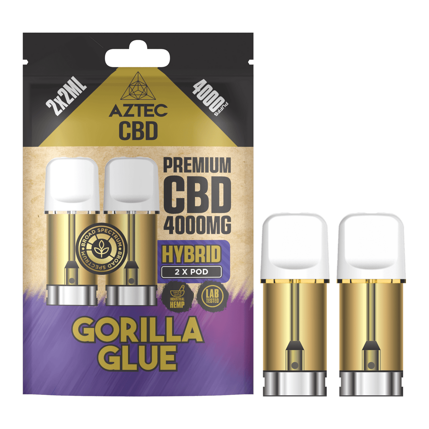 Aztec CBD Pod Refill 4000MG – Gorilla Glue