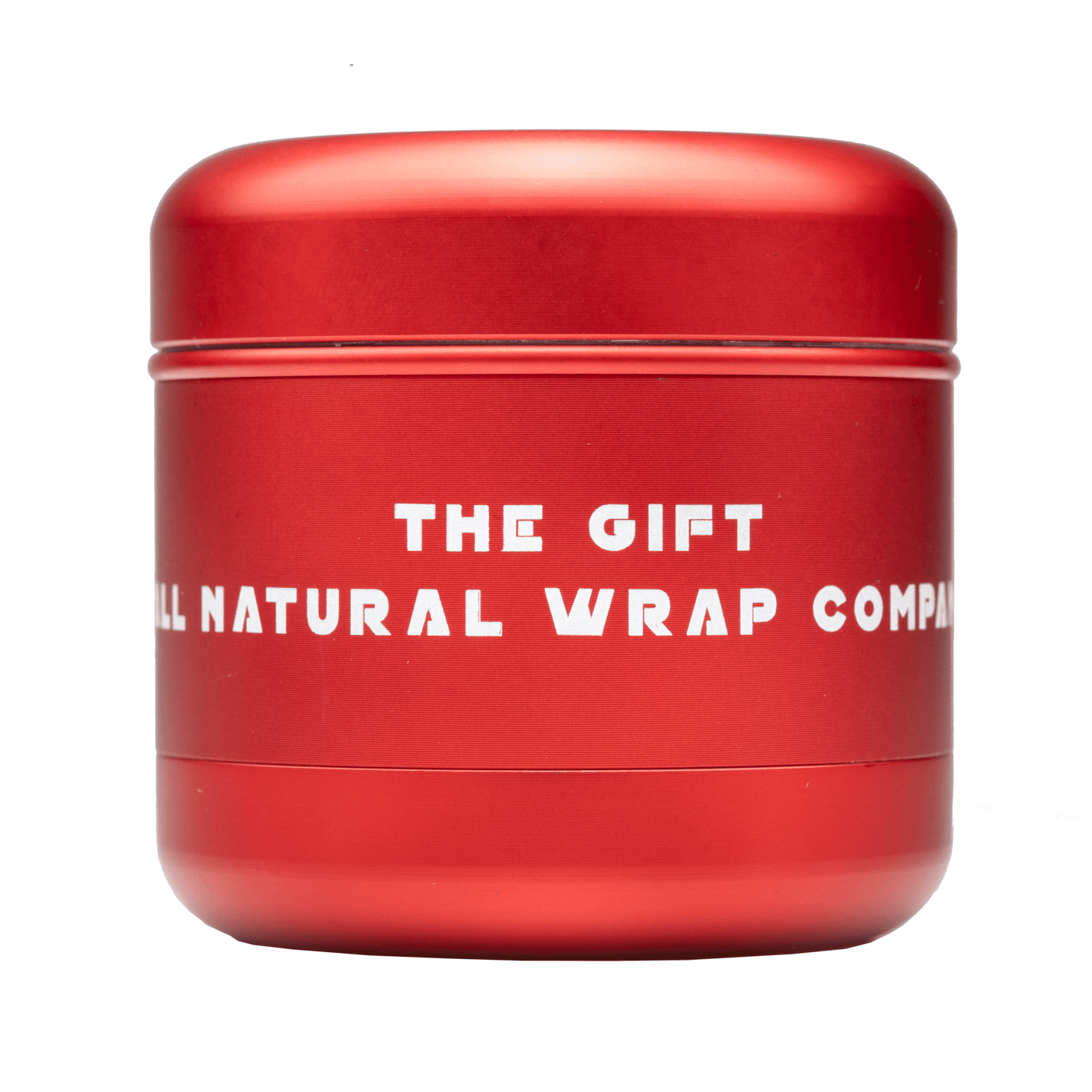 King Palm Mars Herb Grinder with Kief Catcher - Red