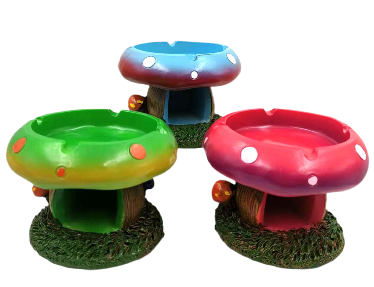 Resin Ashtray Boxed - Mushroom Design