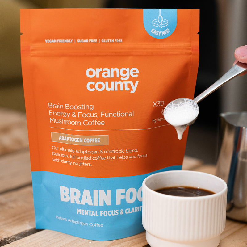 BRAIN FOOD. Focus Coffee | 200g | Orange County