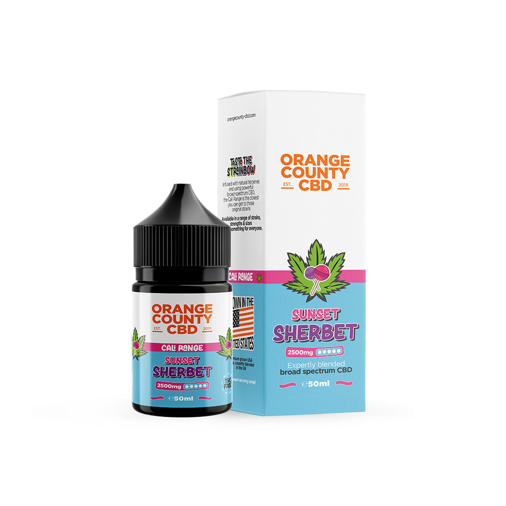 Sunset Sherbet Broad-Spectrum CBD 1500mg (50ml)