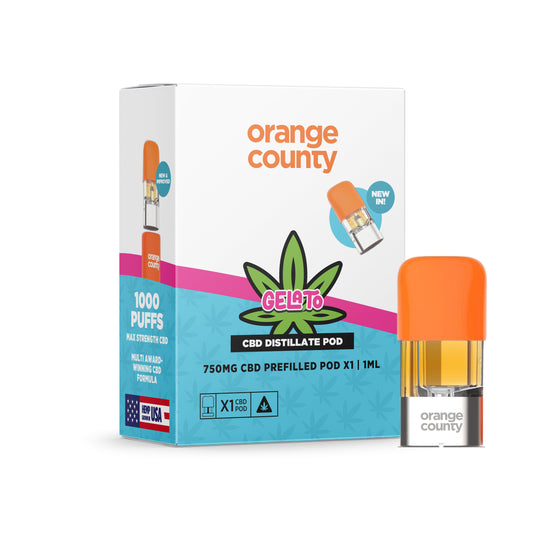 Orange County - Gelato 1ml Replacement Pod (750mg)