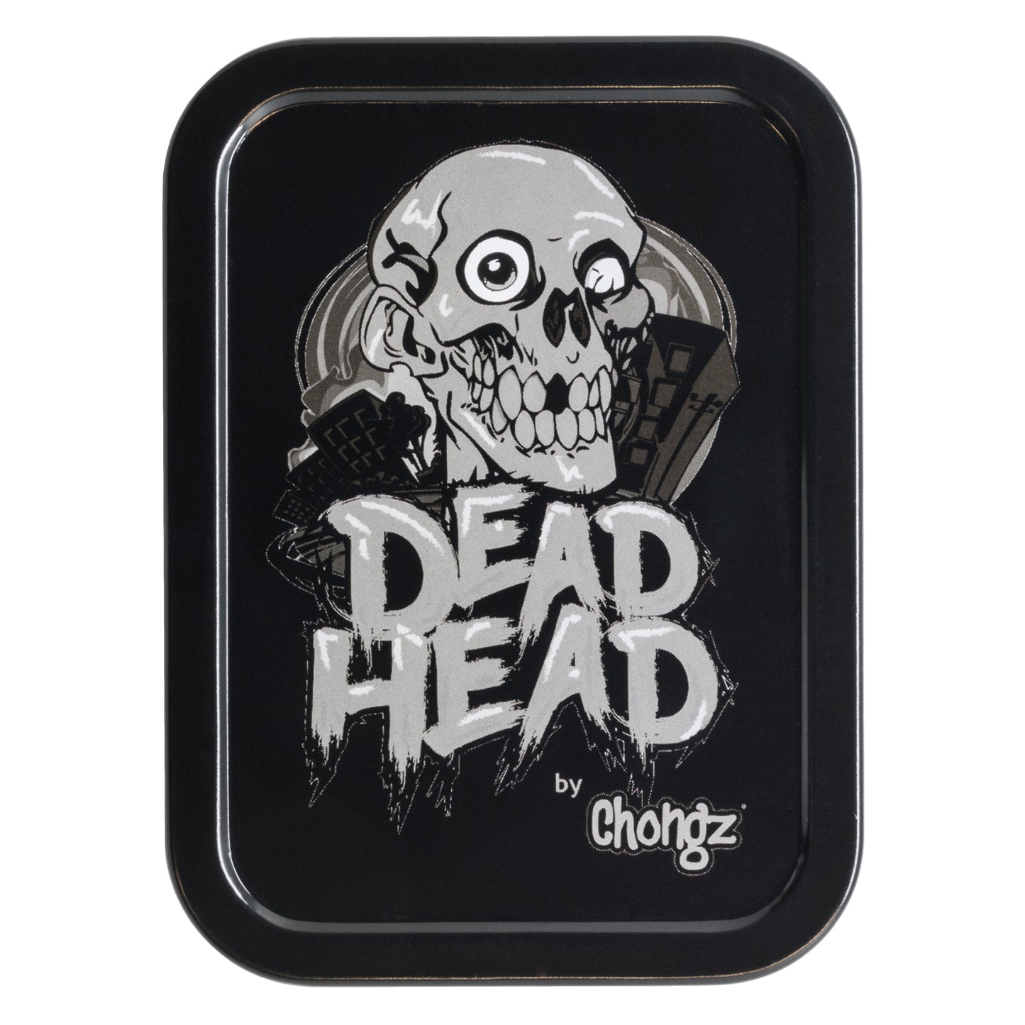 Chongz 2oz Printed “Dead Head” Tobacco Tin