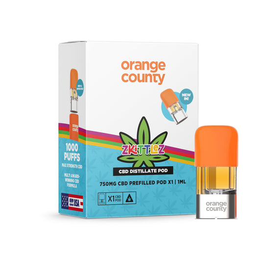 Orange County - Zkittlez 1ml Replacement Pod (750mg)