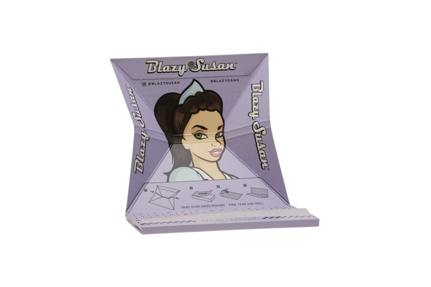 Blazy Susan Deluxe Rolling Kit - Purple