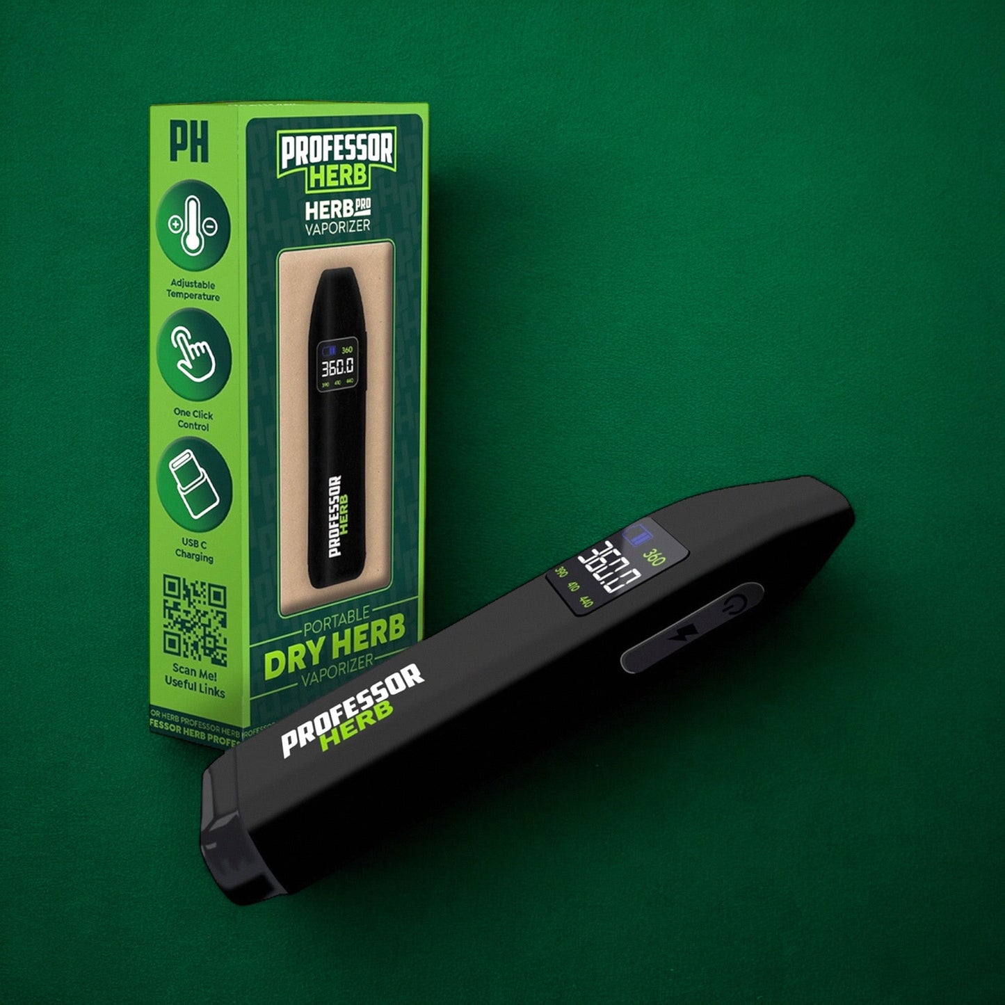 Herb Pro Dry Herb Vapouriser - Professor Herb