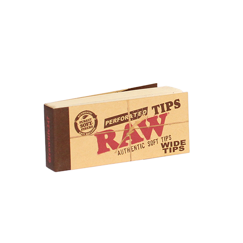 RAW Wide Tips Perforated