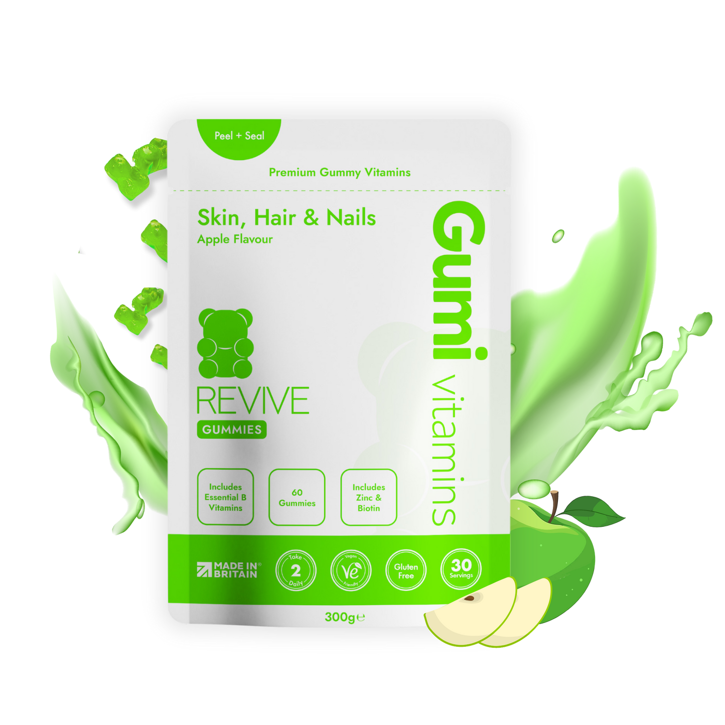 Gumi Vitamins
Revive - Skin, Hair & Nails
