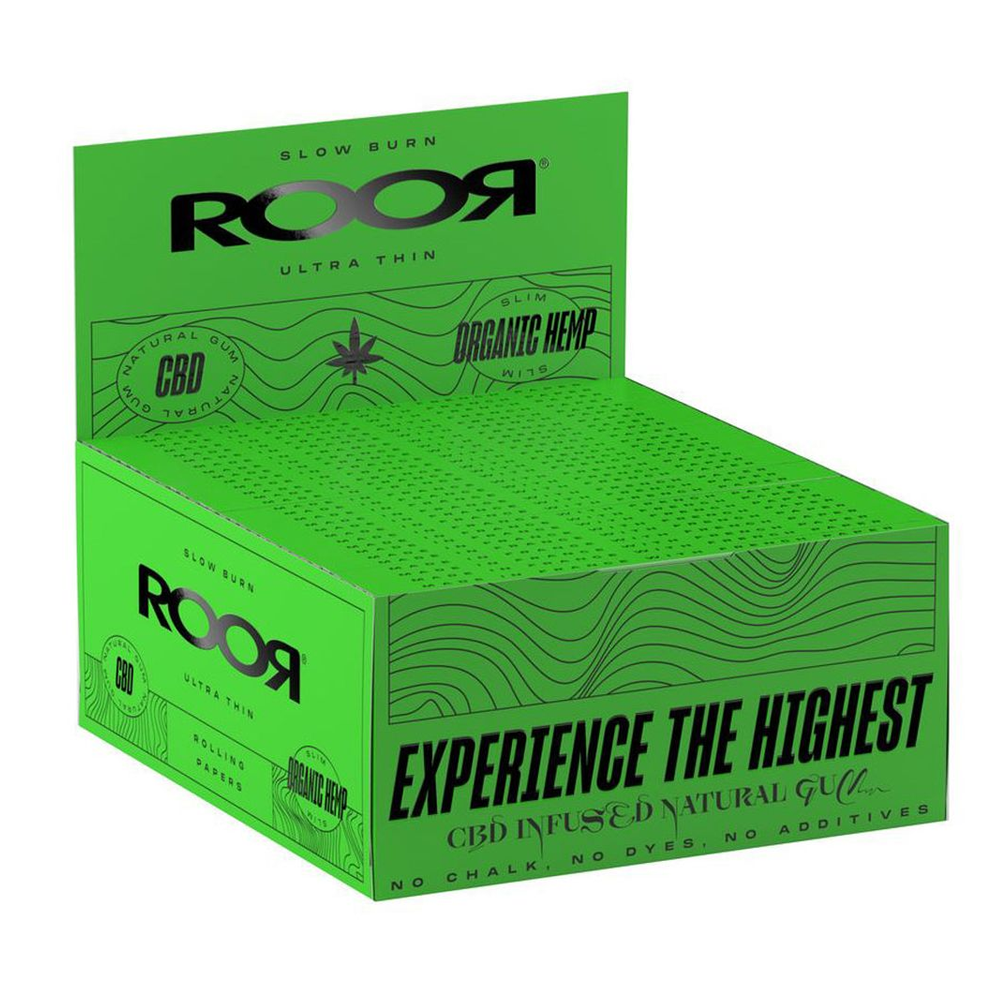 ROOR CBD Green Organic King Size