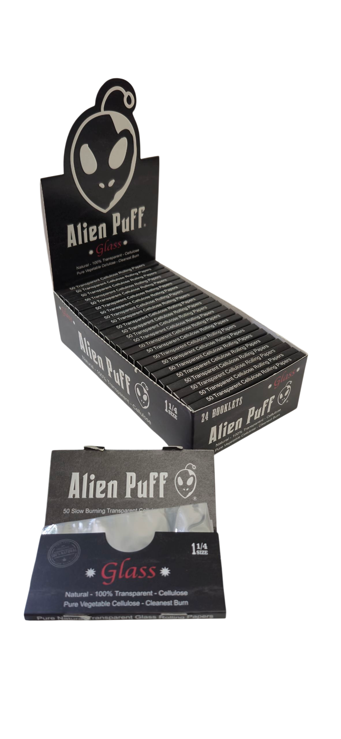 Alien Puff Glass Paper (Cellulose) 1¼