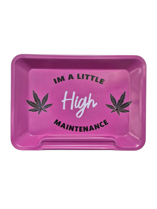 Wise Skies "I'm A Little High Maintenance" Pink