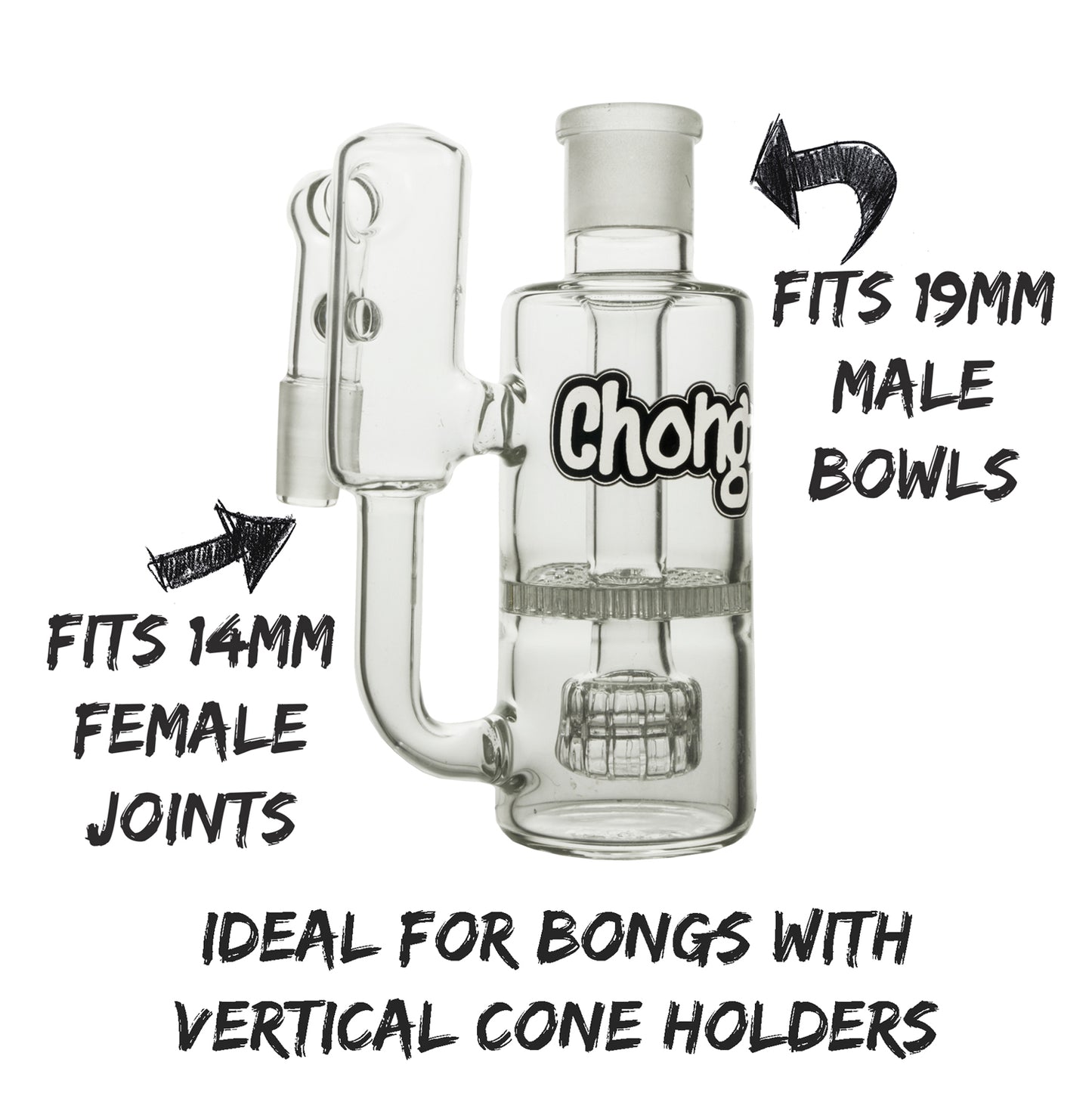 Chongz 14-19mm “Clear Off” Pre Cooler m to f