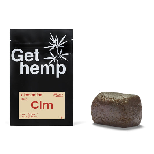"Clementine" Hemp Hash (CBD 45% MAX)