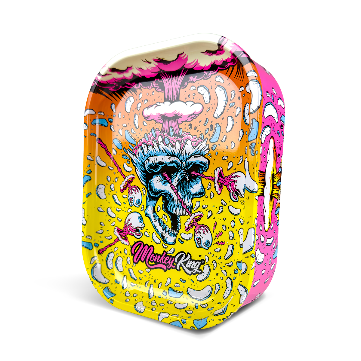 Monkey King Rolling Tray Box: Skull Edition