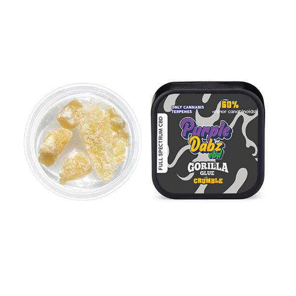 Purple Dank 60% Full-Spec Crumble 1g - Gorilla Glue