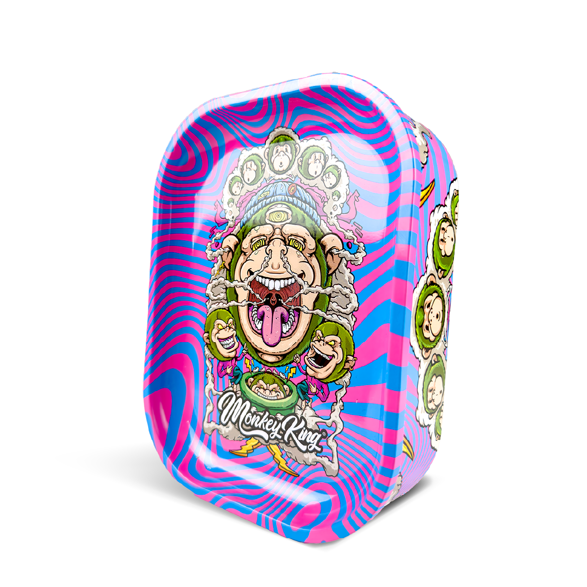 Monkey King Rolling Tray Box: Psychedelic Edition