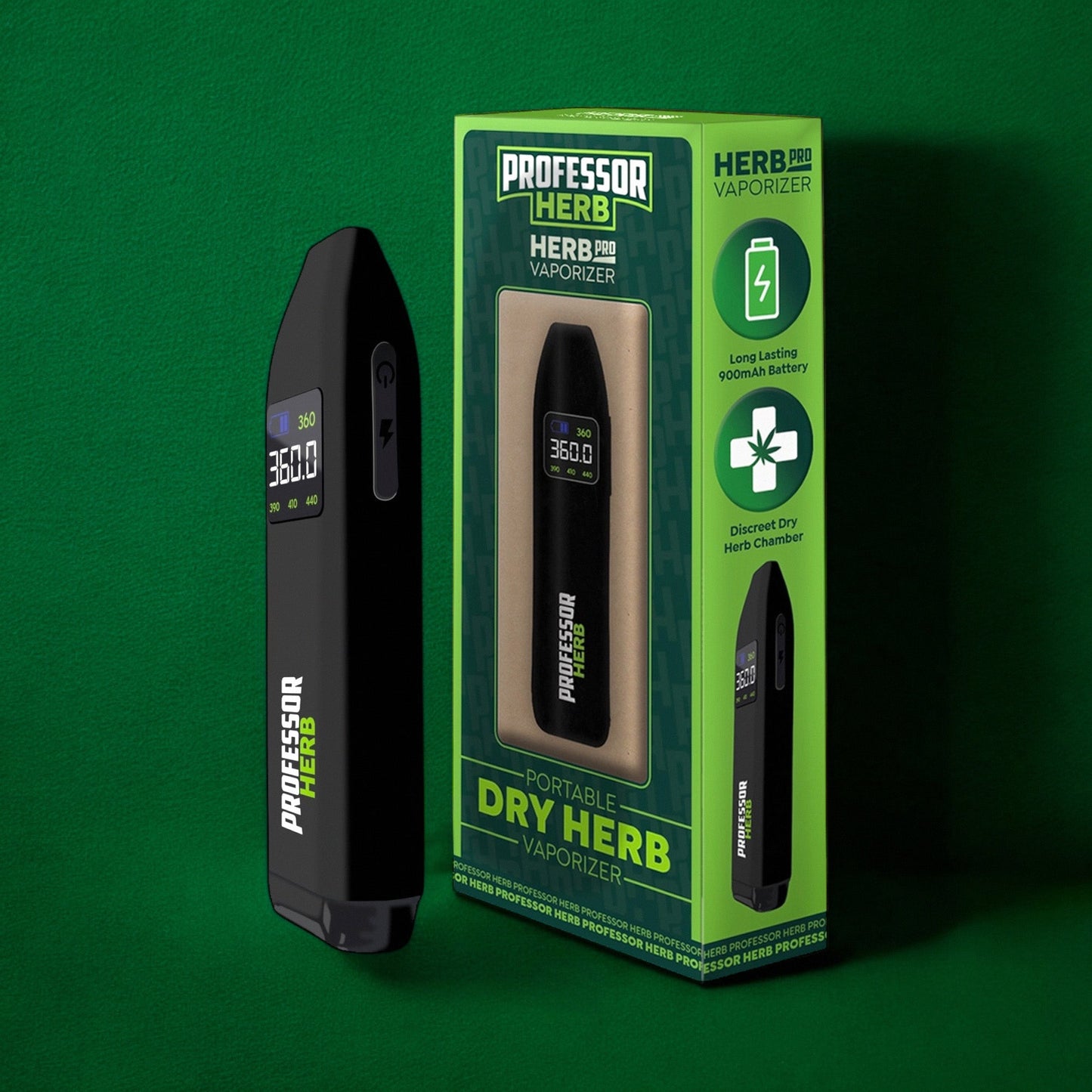 Herb Pro Dry Herb Vapouriser - Professor Herb