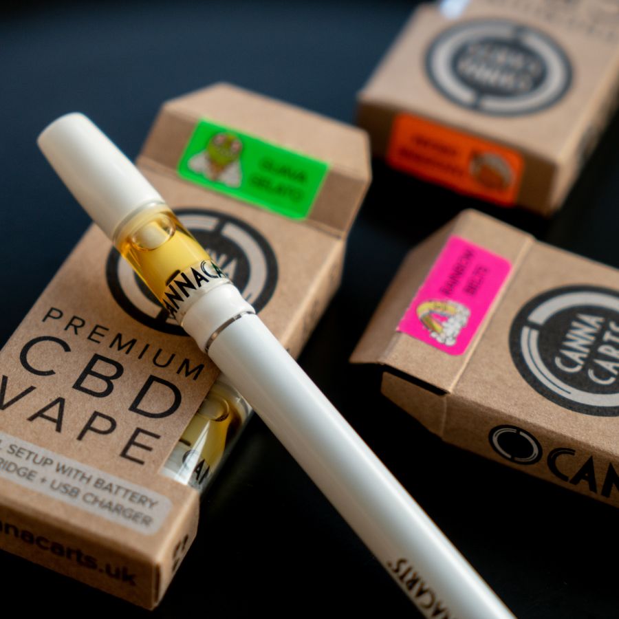 CANNACARTS Full-Spectrum CBD Full Kit - 4 Strains