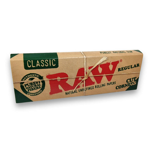 RAW Regular Cut Corners Slim Papers