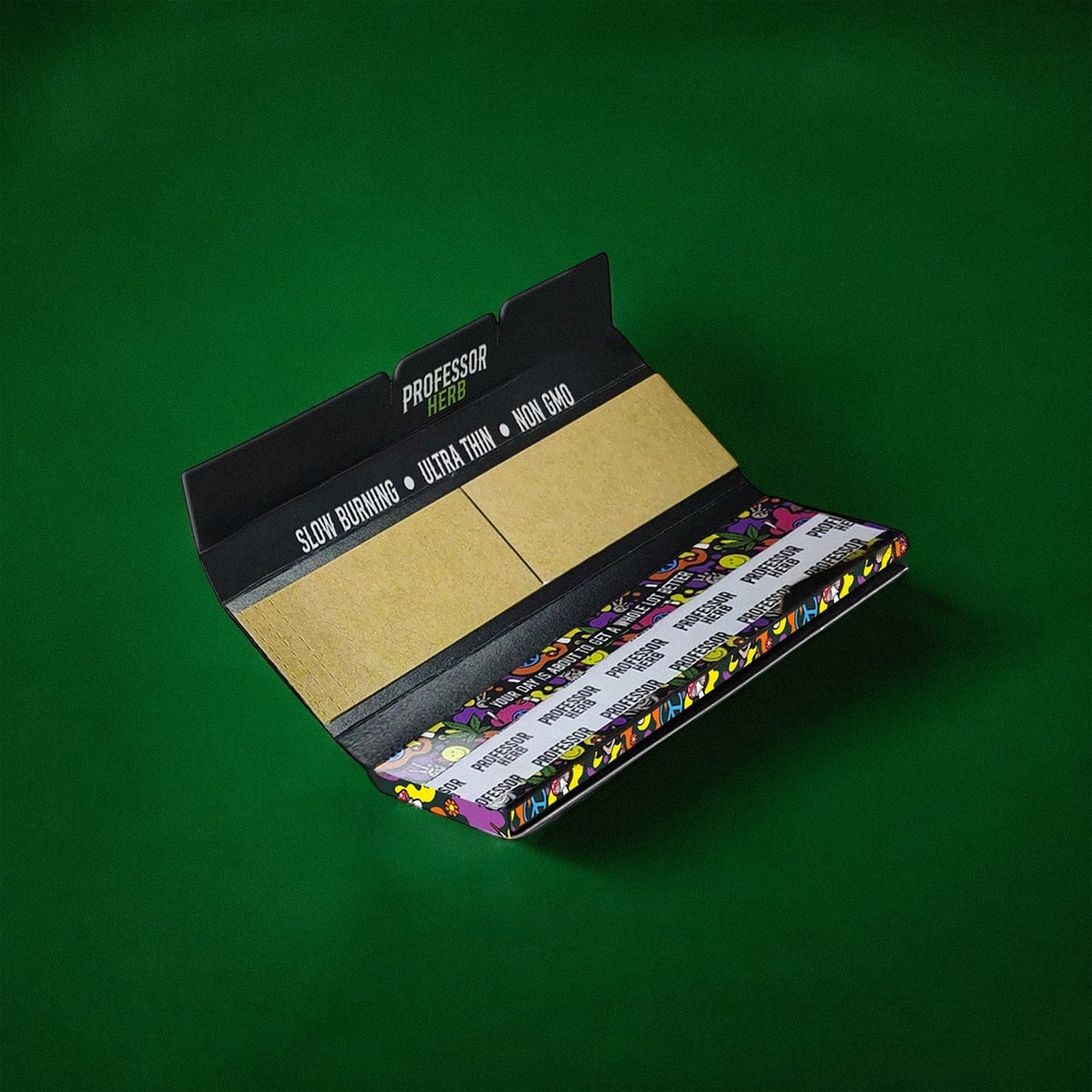 Professor Herb Kingsize Rolling Papers & Tips - Organic Hemp Paper