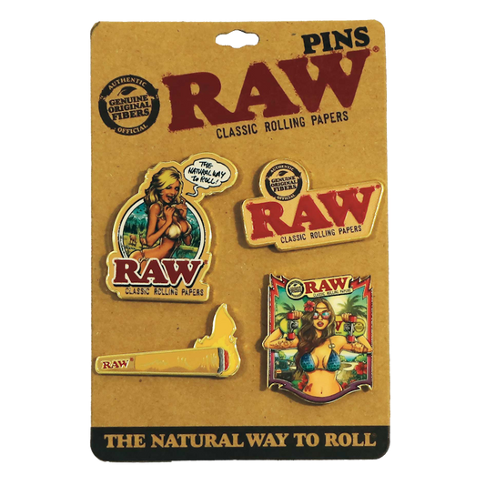 RAW Pins Set of 4