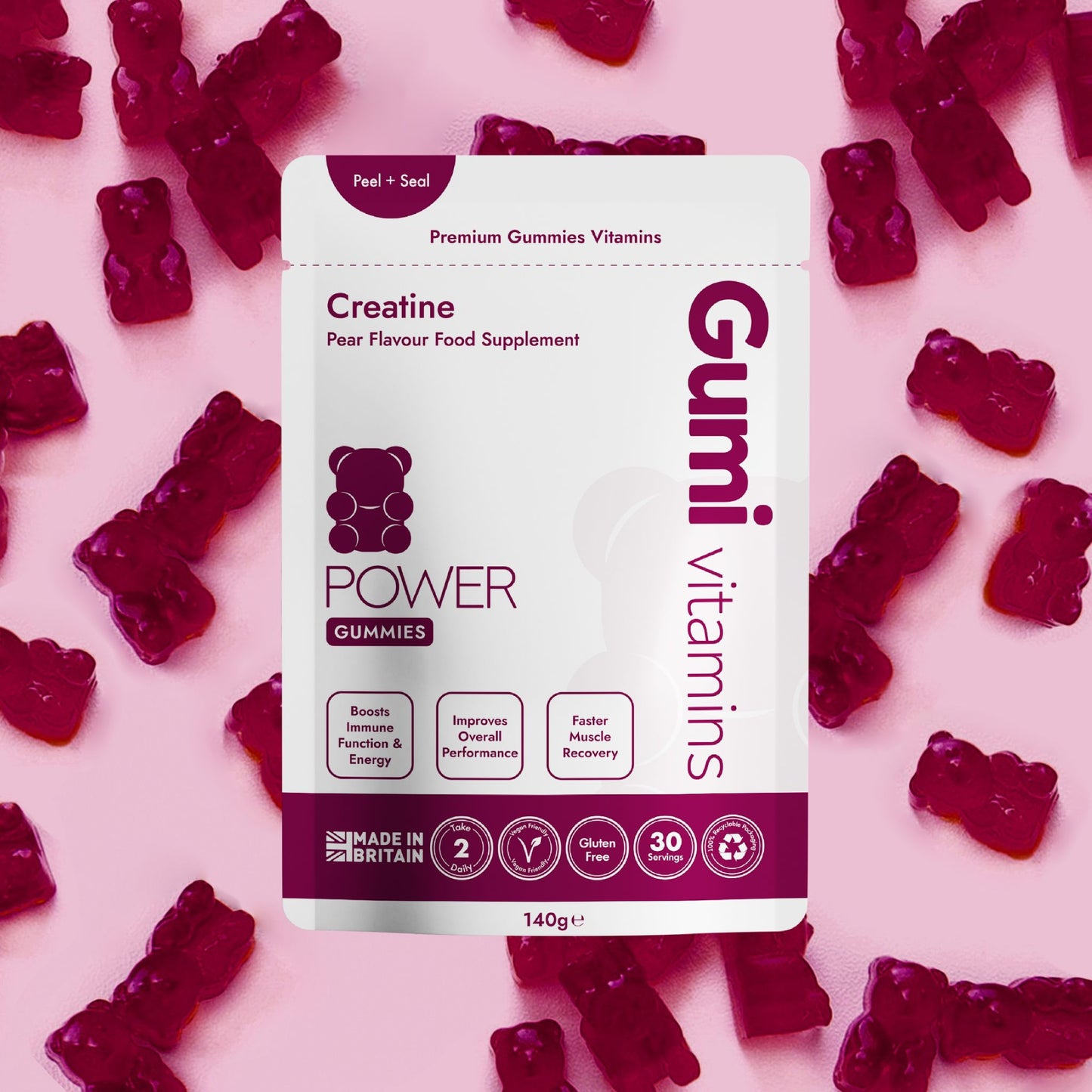 Gumi Vitamins
Power - Creatine