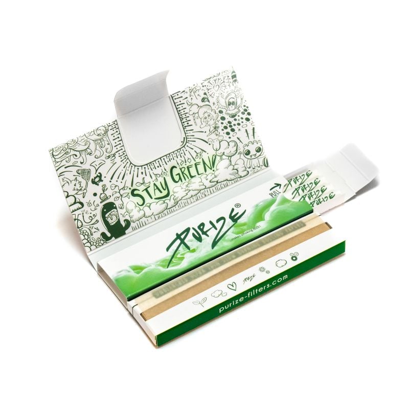 Purize Papes'n'Tips - Rolling Papers + Carbon Filter Tips