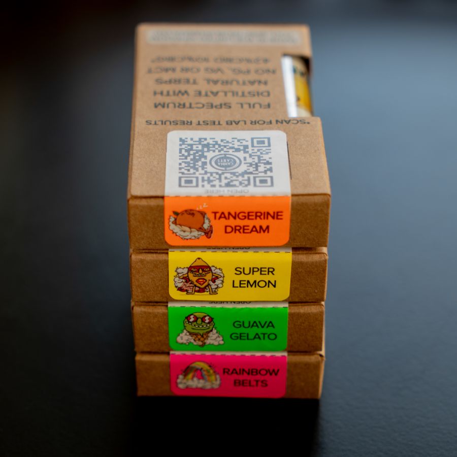 CANNACARTS Full-Spectrum CBD Full Kit - 4 Strains