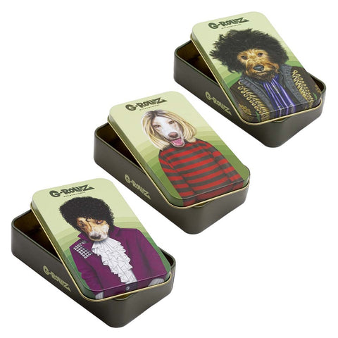 G-Rollz "Pets Rock" - Metal Tobacco Tins